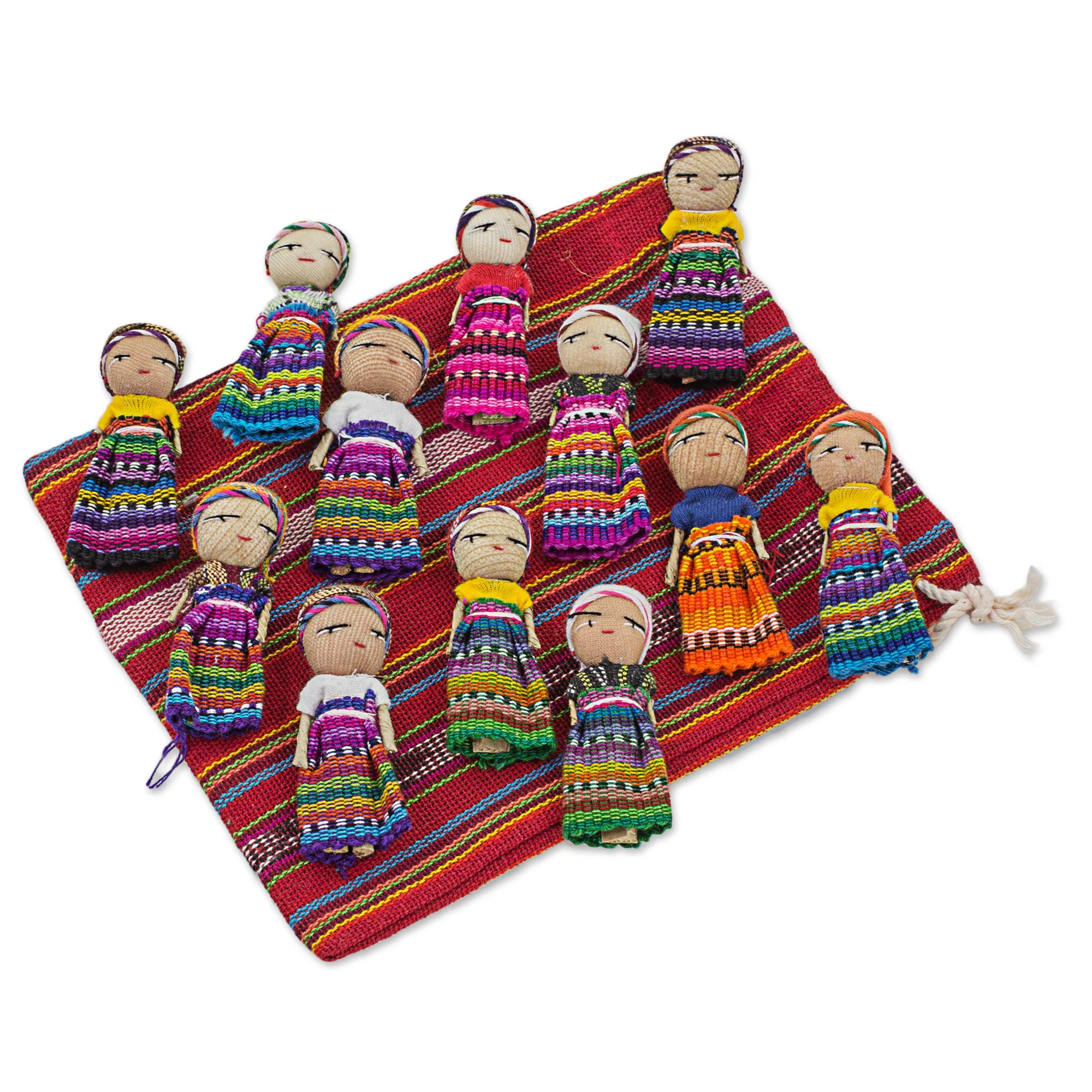 The Worry Doll Gang Traditional Handmade Worry Dolls - Image 4