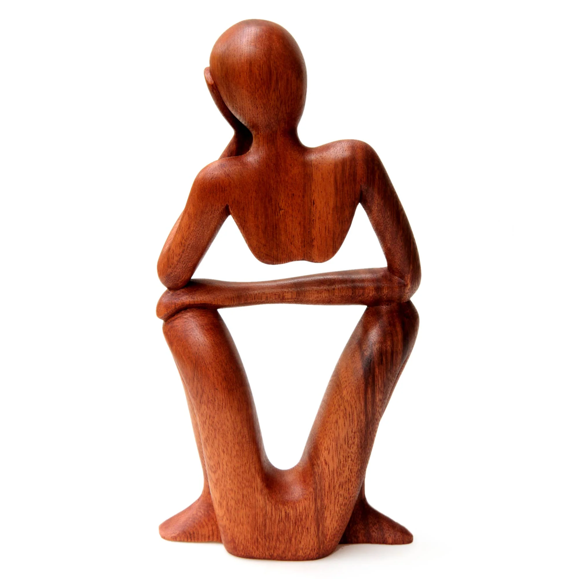 Thinking of You Wood sculpture - Image 4