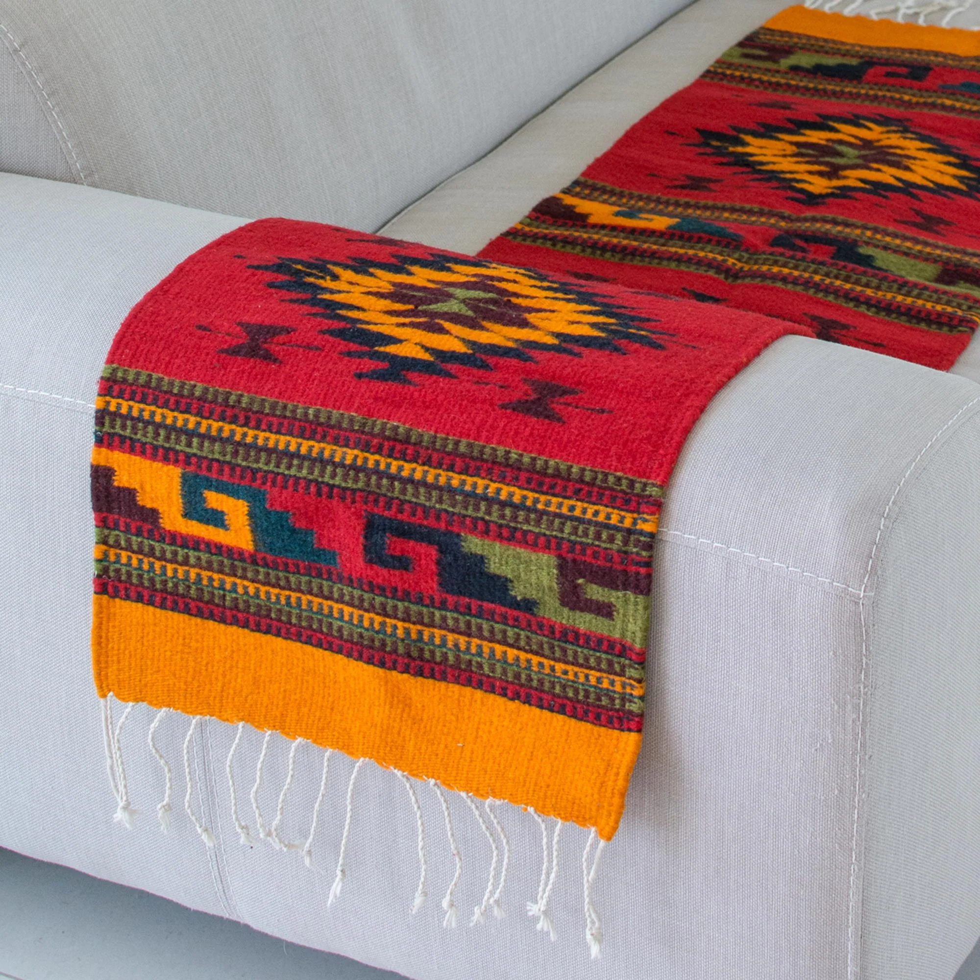 Three Diamonds Wool Area Rug - Image 3