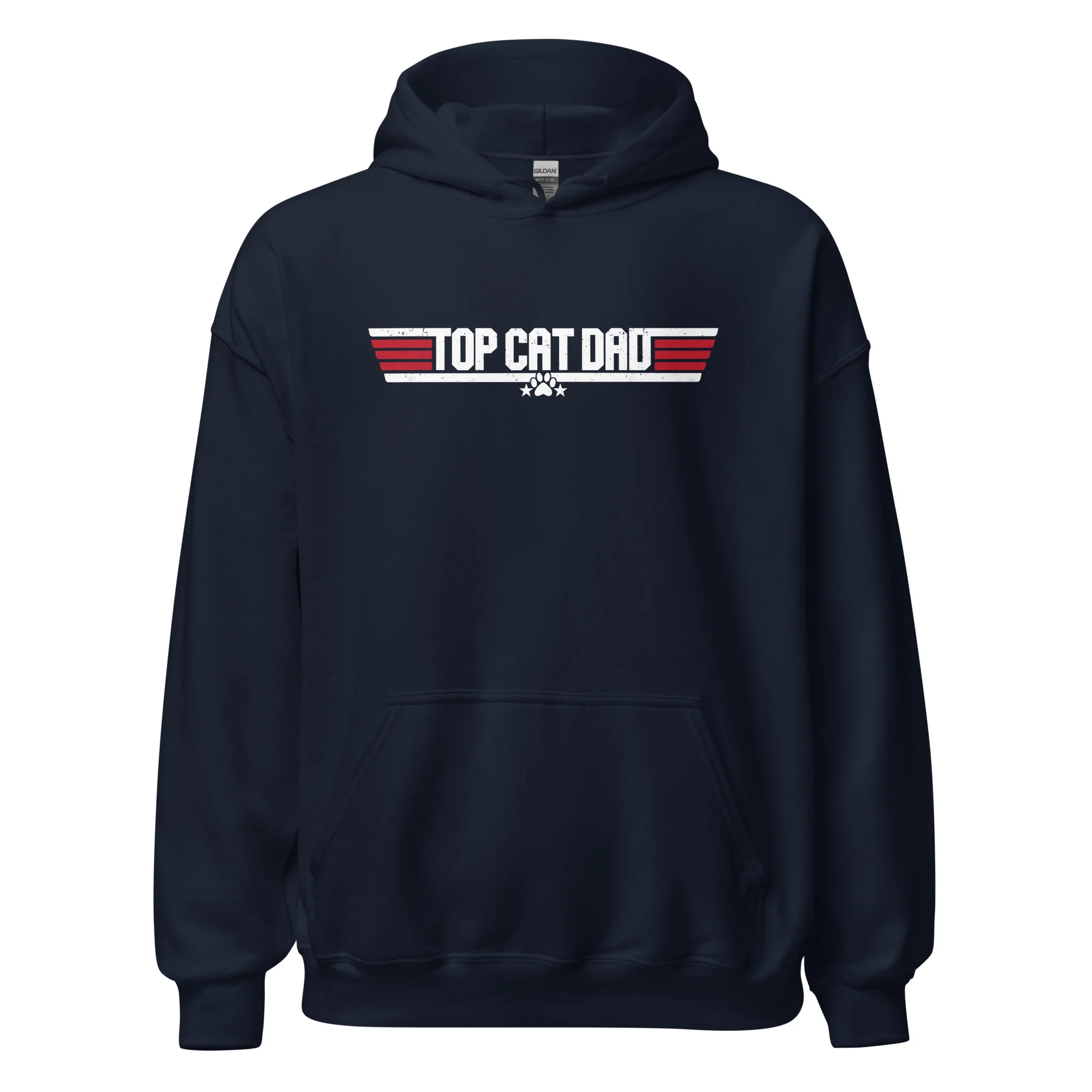 Top Cat Dad Hoodie - Image 4