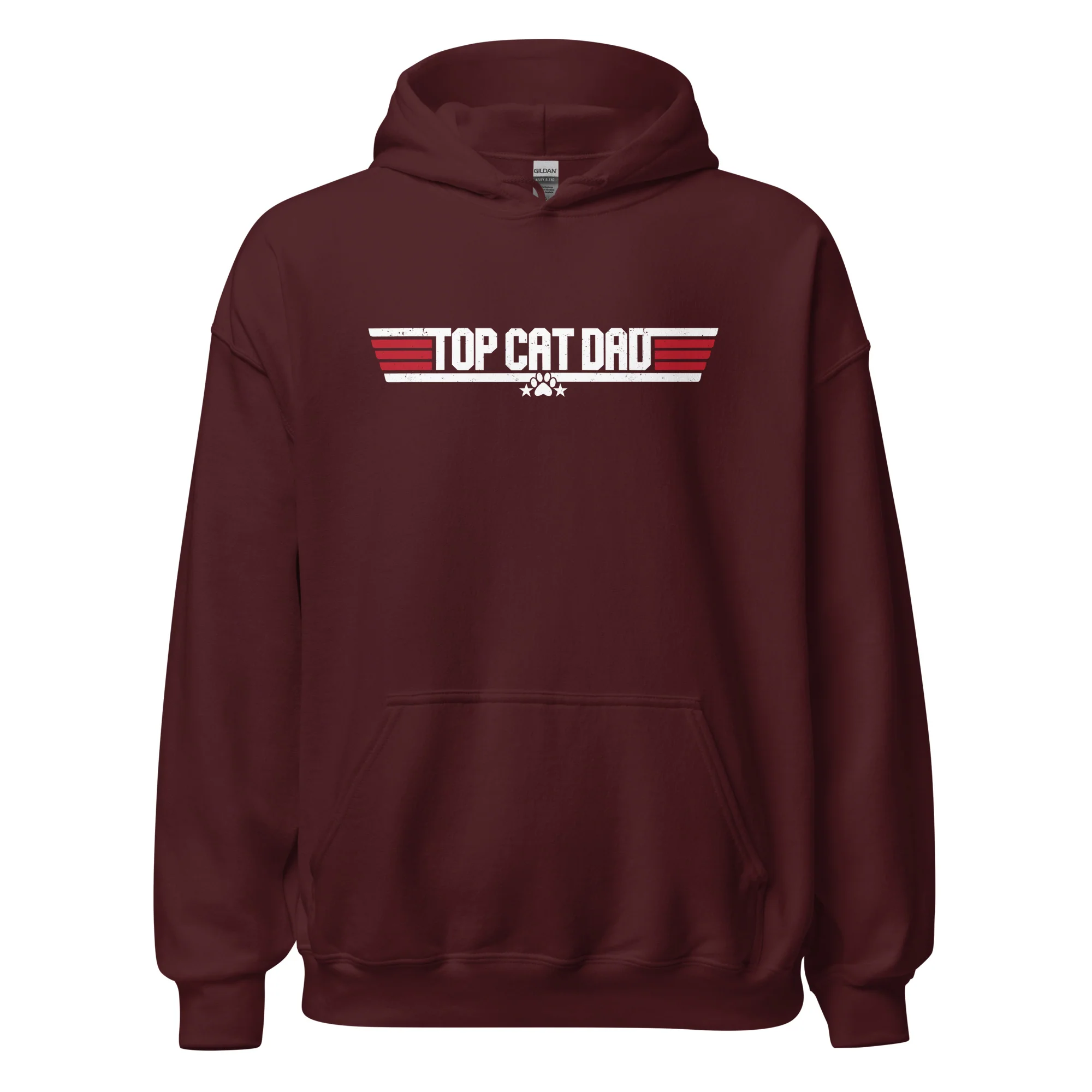 Top Cat Dad Hoodie - Image 5