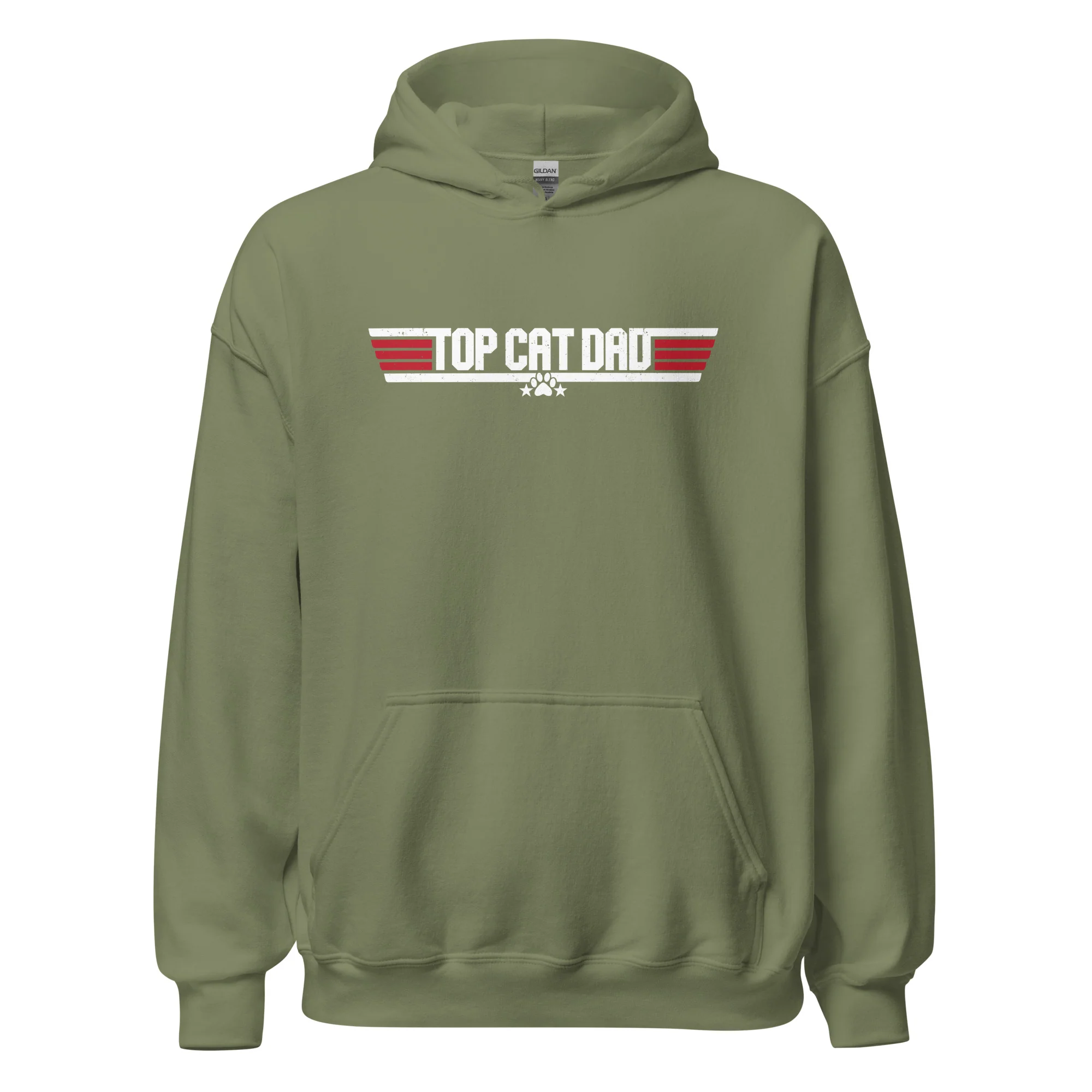 Top Cat Dad Hoodie - Image 7
