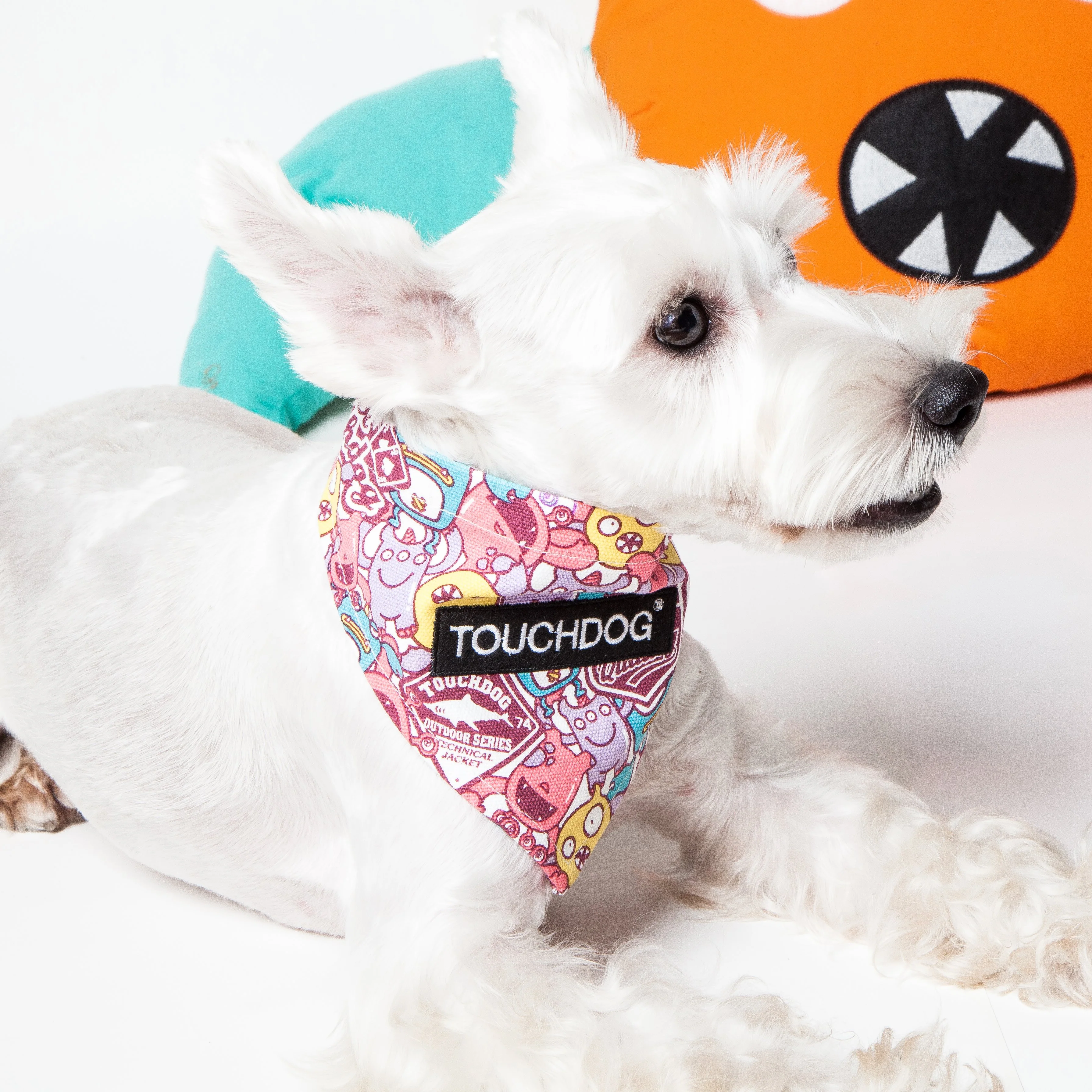 Touchdog&reg; Bad-to-the-Bone Elephant Bandana - Image 5