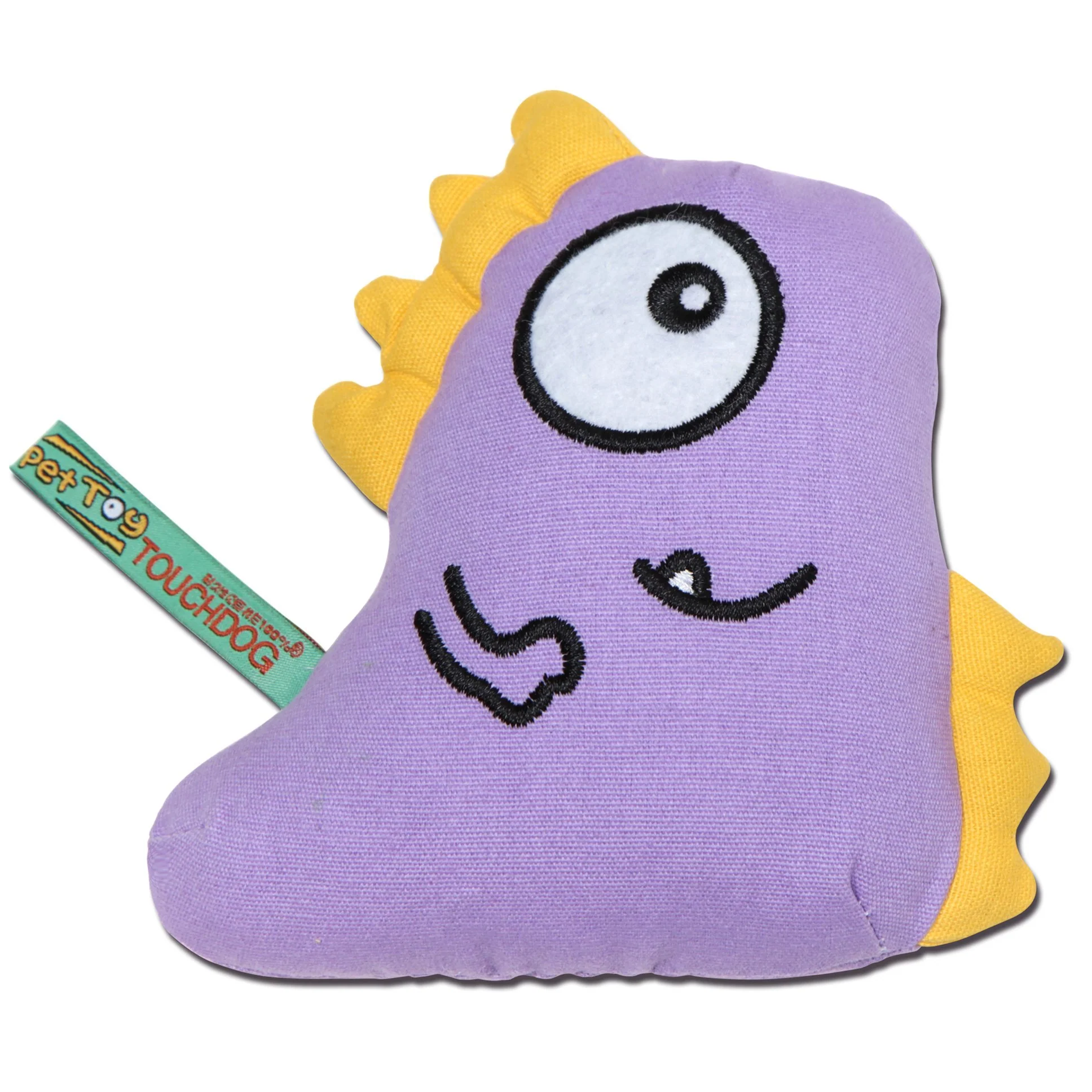 Touchdog Cartoon Monster Plush Dog Toy - Image 2