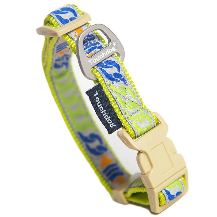 Touchdog&reg; Chain Printed Collar & Leash - Image 2
