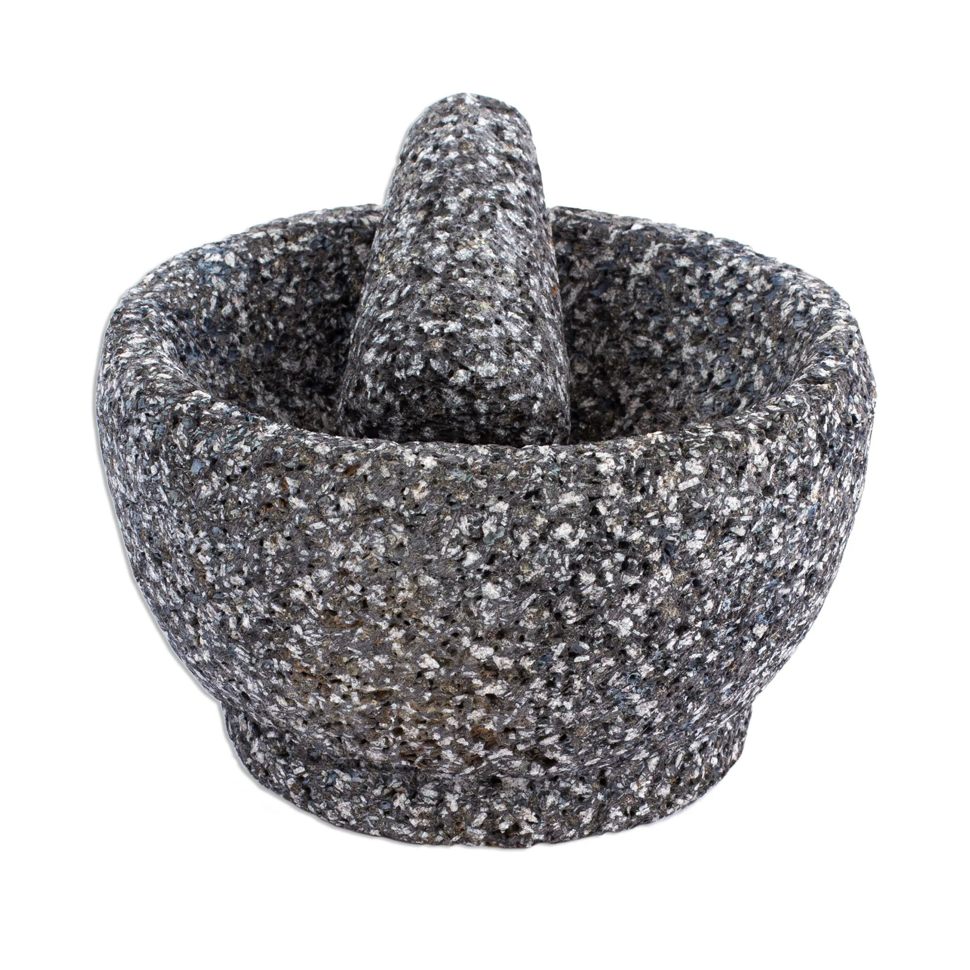 Tradition Artisan Hand Crafted Basalt Molcajete and Tejolote - Image 2