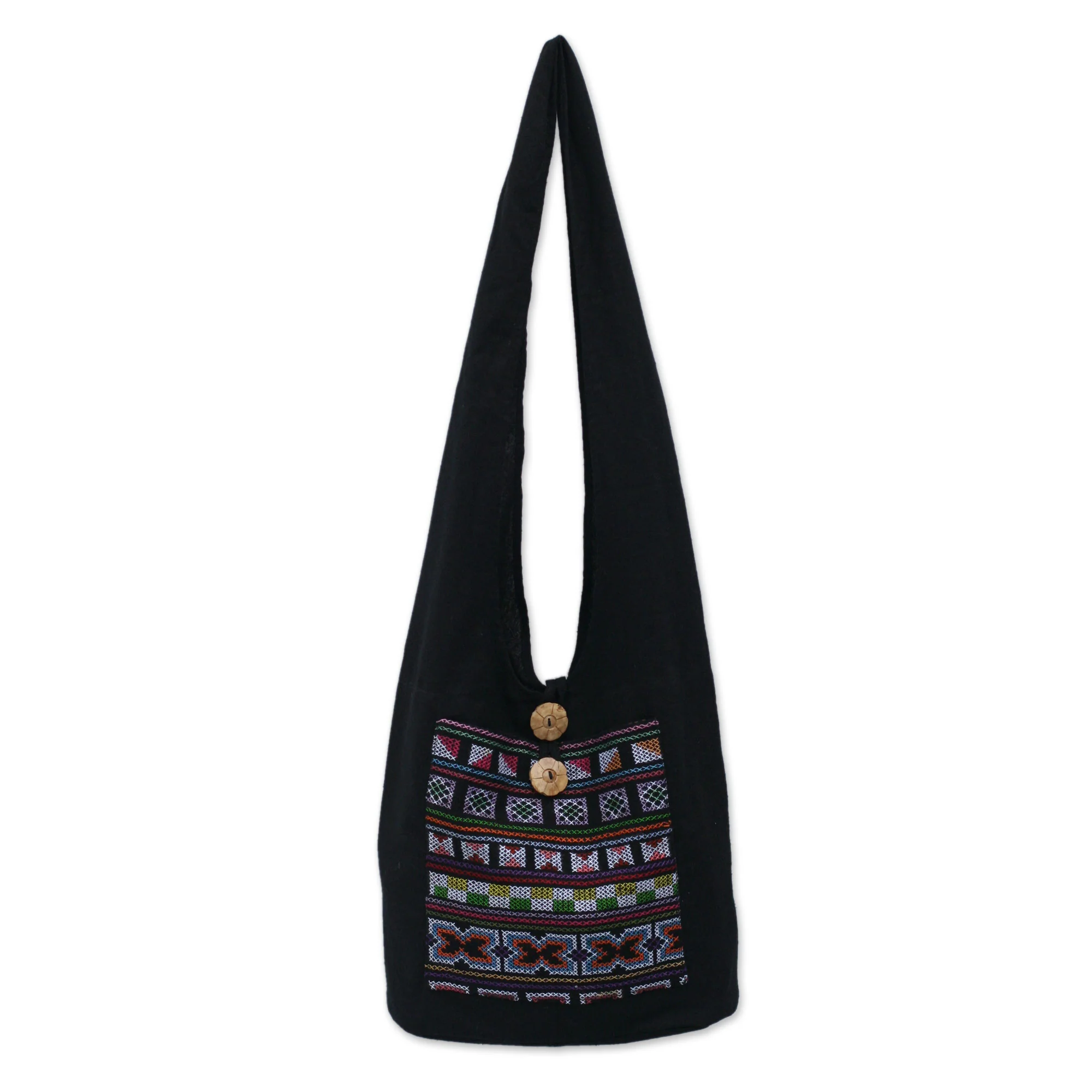 Tribal Tradition Geometric Cross Body Shoulder Bag - Image 2
