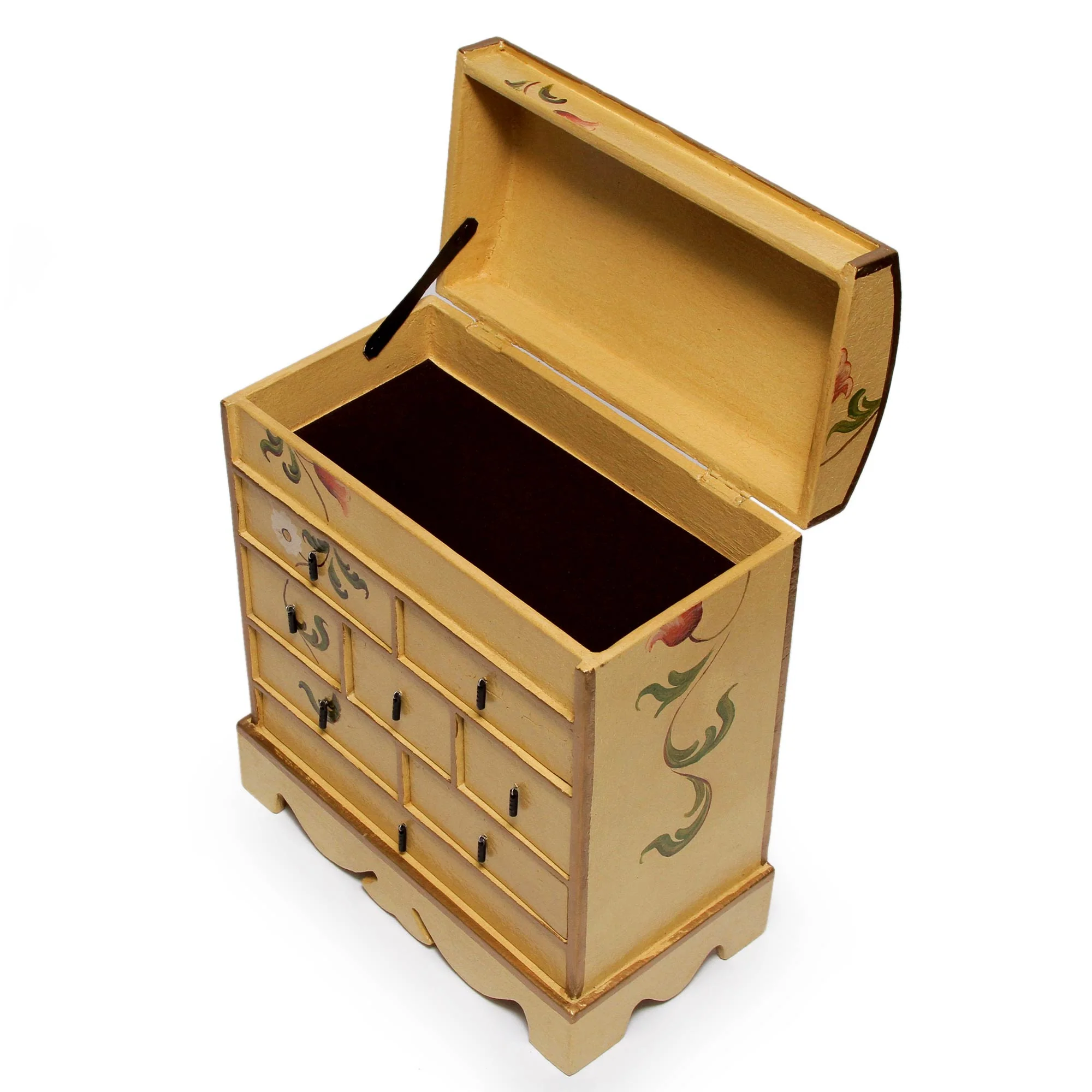 Tulips Floral Wood Decorative Box - Image 3