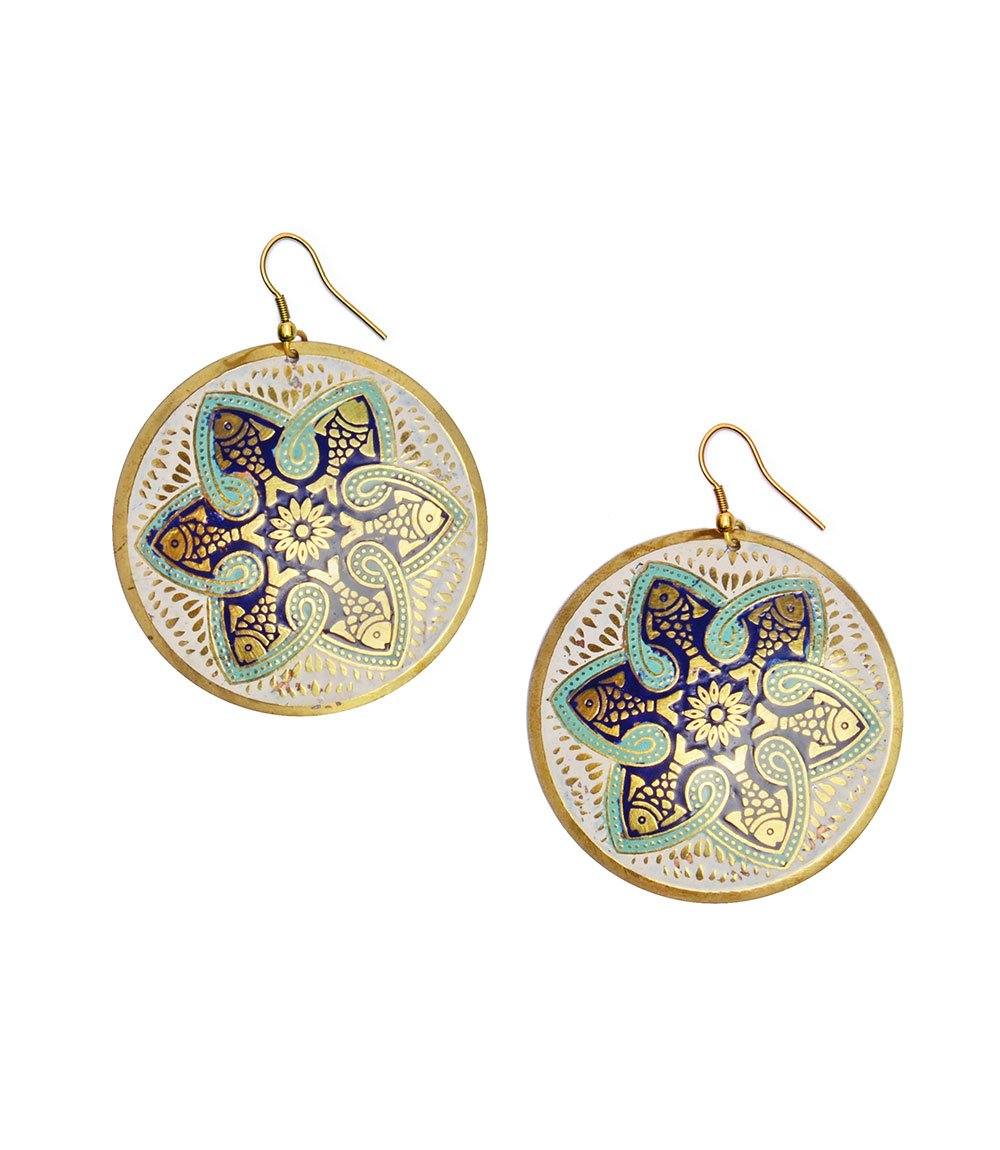 Tzolk'in Earrings - Image 3