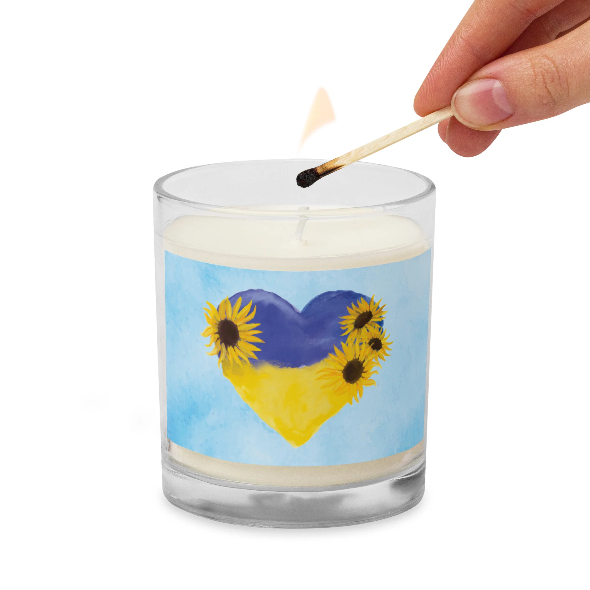 Ukraine Light of Hope Candle - Image 2