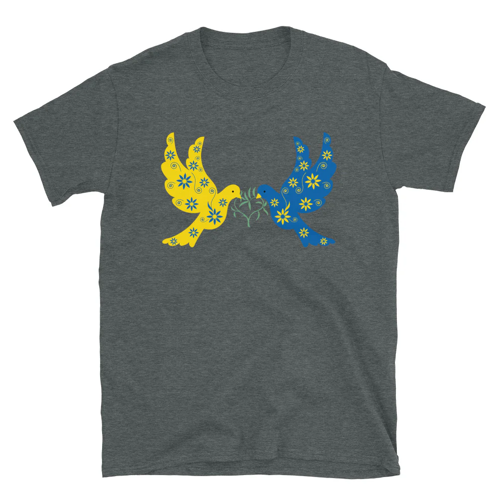 Ukrainian Doves of Peace T-Shirt - Image 6