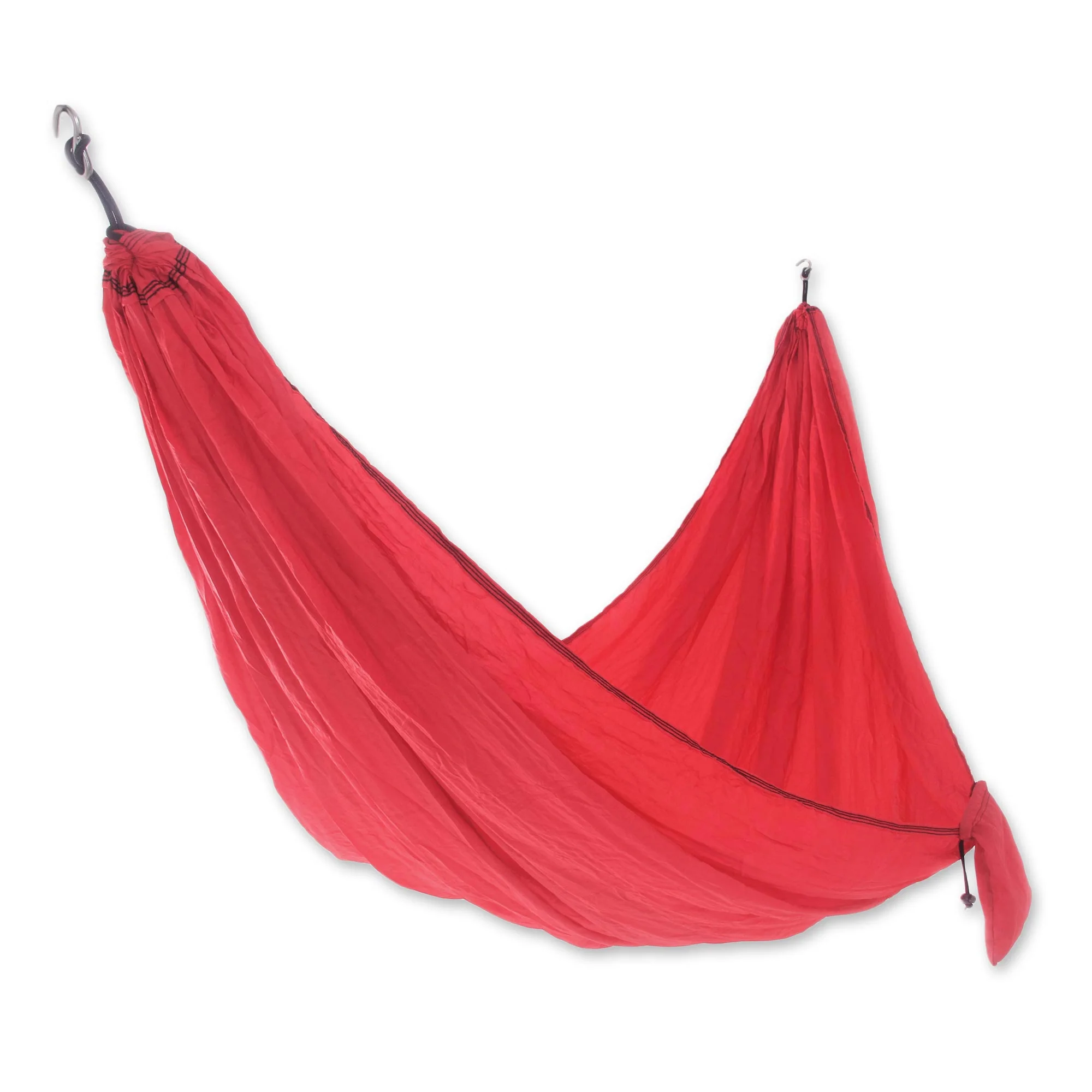 Uluwatu Red Red Parachute Hammock with Hook Rope Included (Double) - Image 2