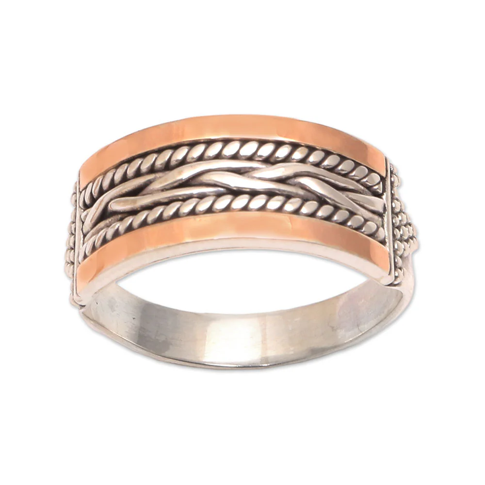 Underground River Sterling Silver Ring - Image 2
