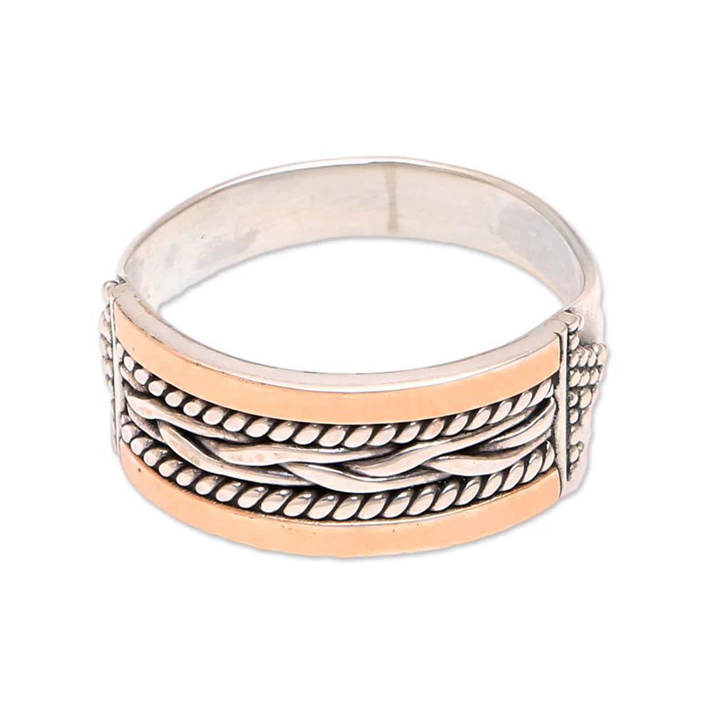 Underground River Sterling Silver Ring - Image 3