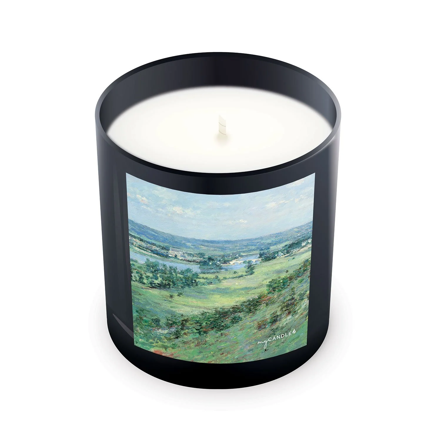 Valley of the Seine from the Hills of Giverny Candle - Image 4