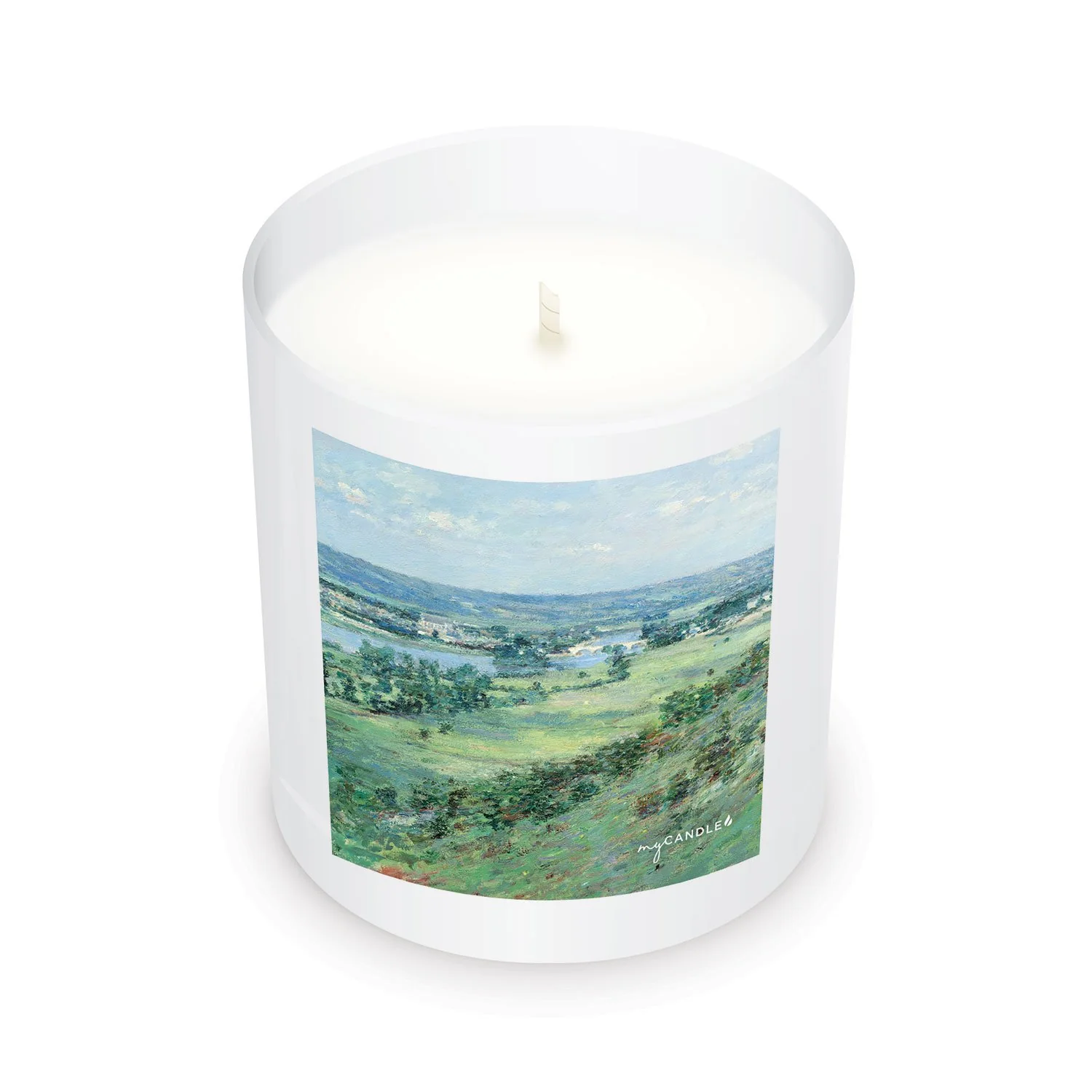 Valley of the Seine from the Hills of Giverny Candle - Image 8