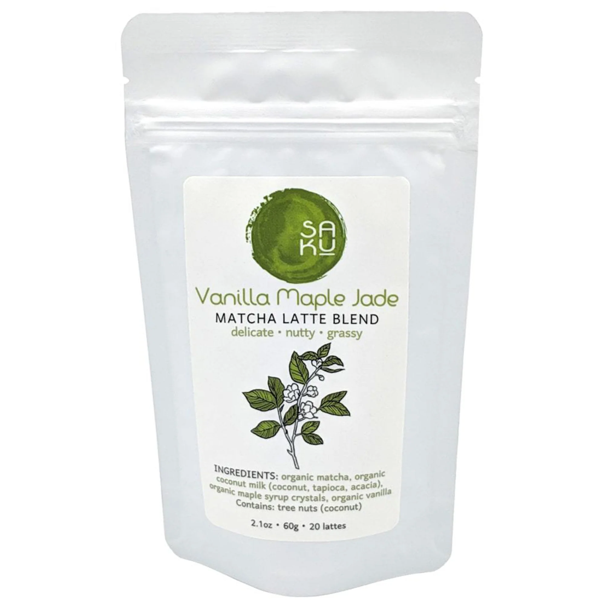 Vanilla Maple Jade Matcha Latte Blend Tea