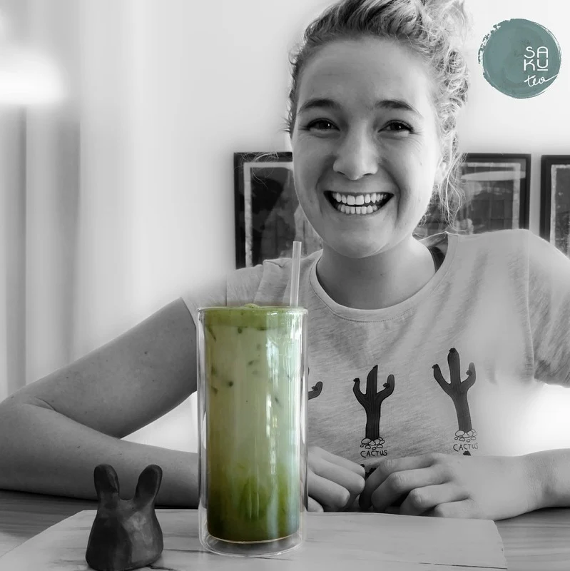 Vanilla Maple Jade Matcha Latte Blend Tea - Image 5