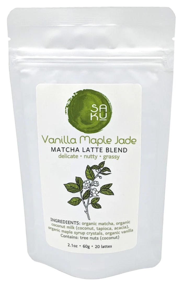 Vanilla Maple Jade Matcha Latte Blend Tea - Image 6