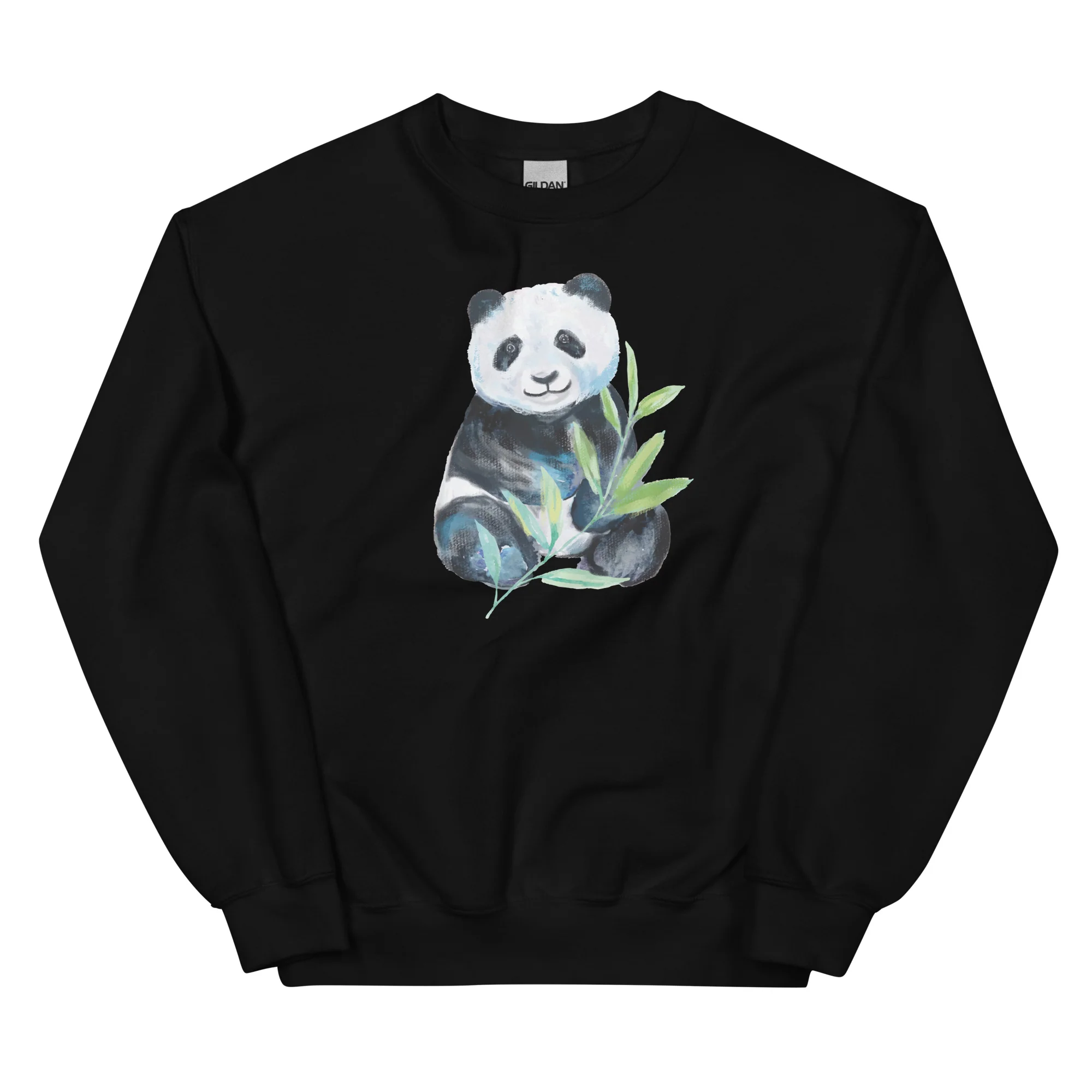 Watercolor Panda Crewneck Sweatshirt - Image 3