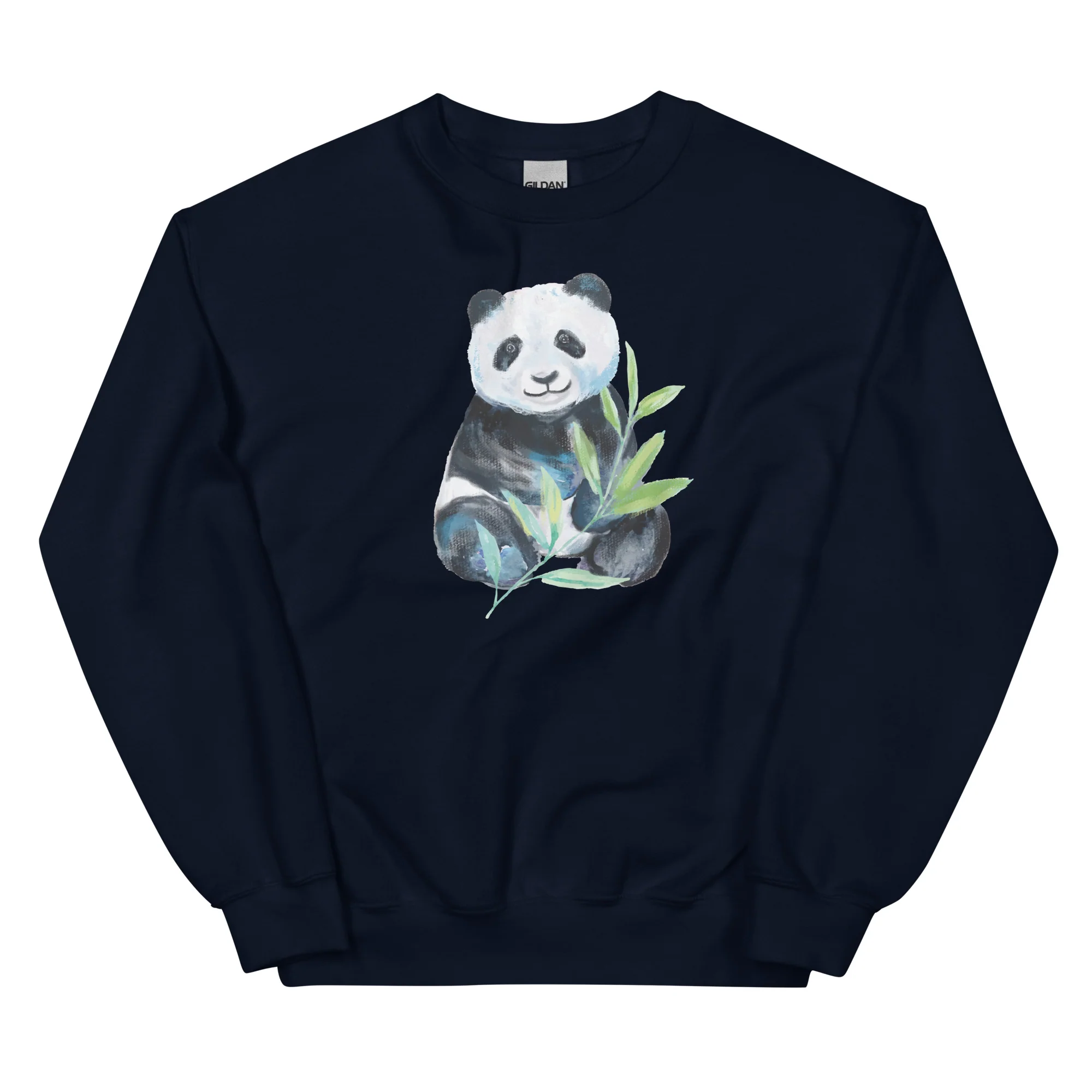 Watercolor Panda Crewneck Sweatshirt - Image 4