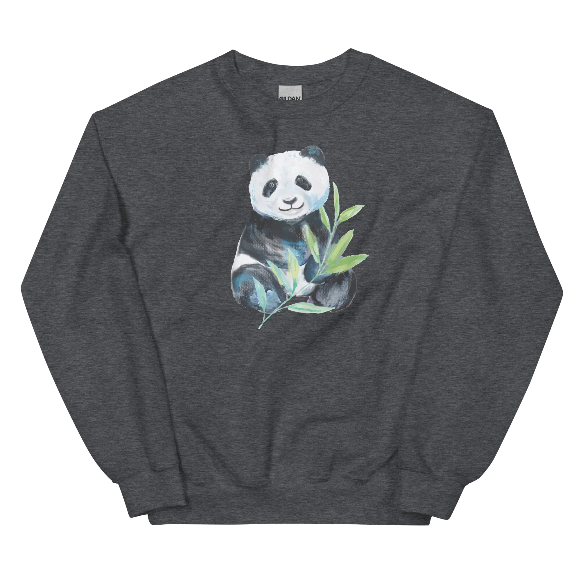 Watercolor Panda Crewneck Sweatshirt - Image 5