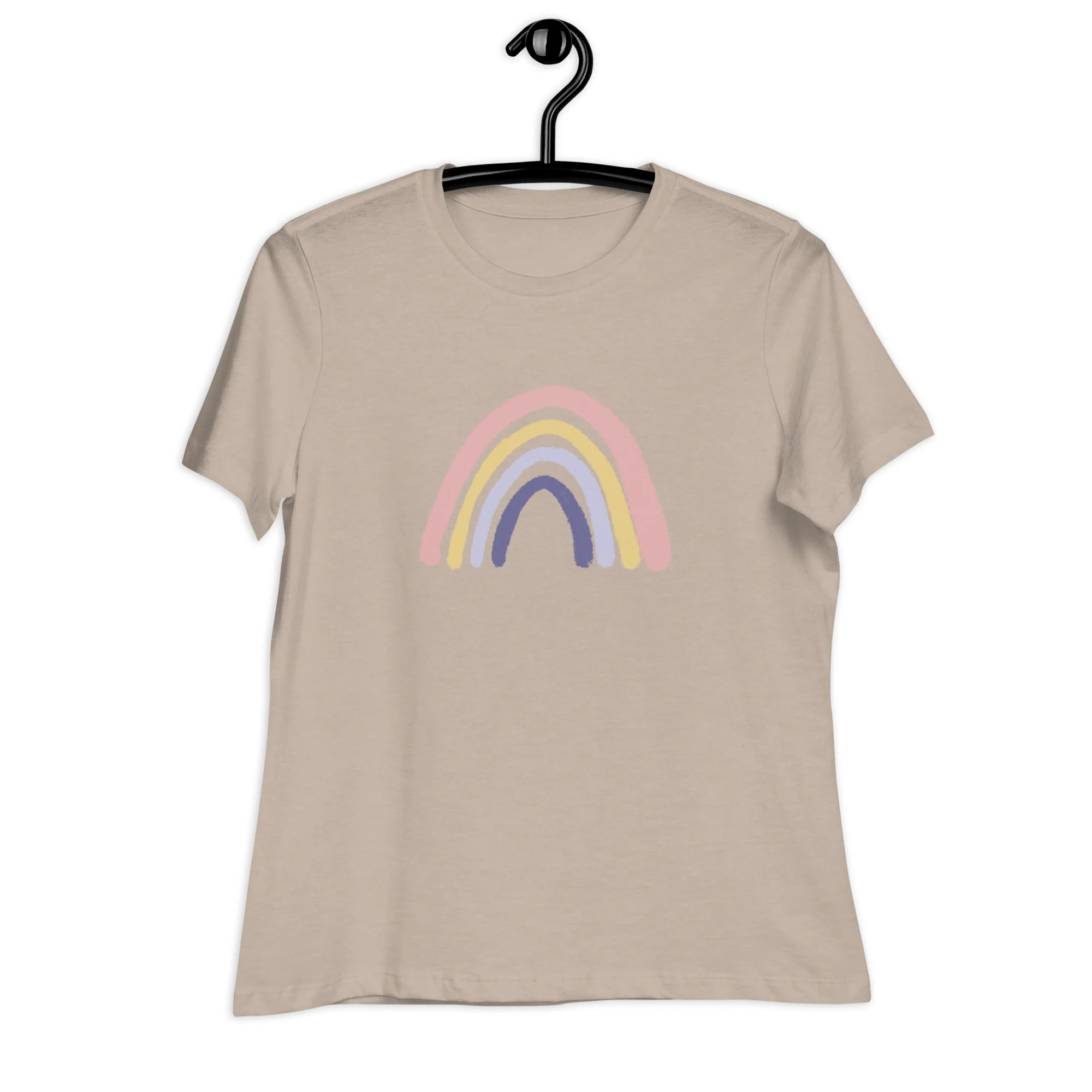 Watercolor Rainbow Women's Relaxed T-Shirt - Image 8