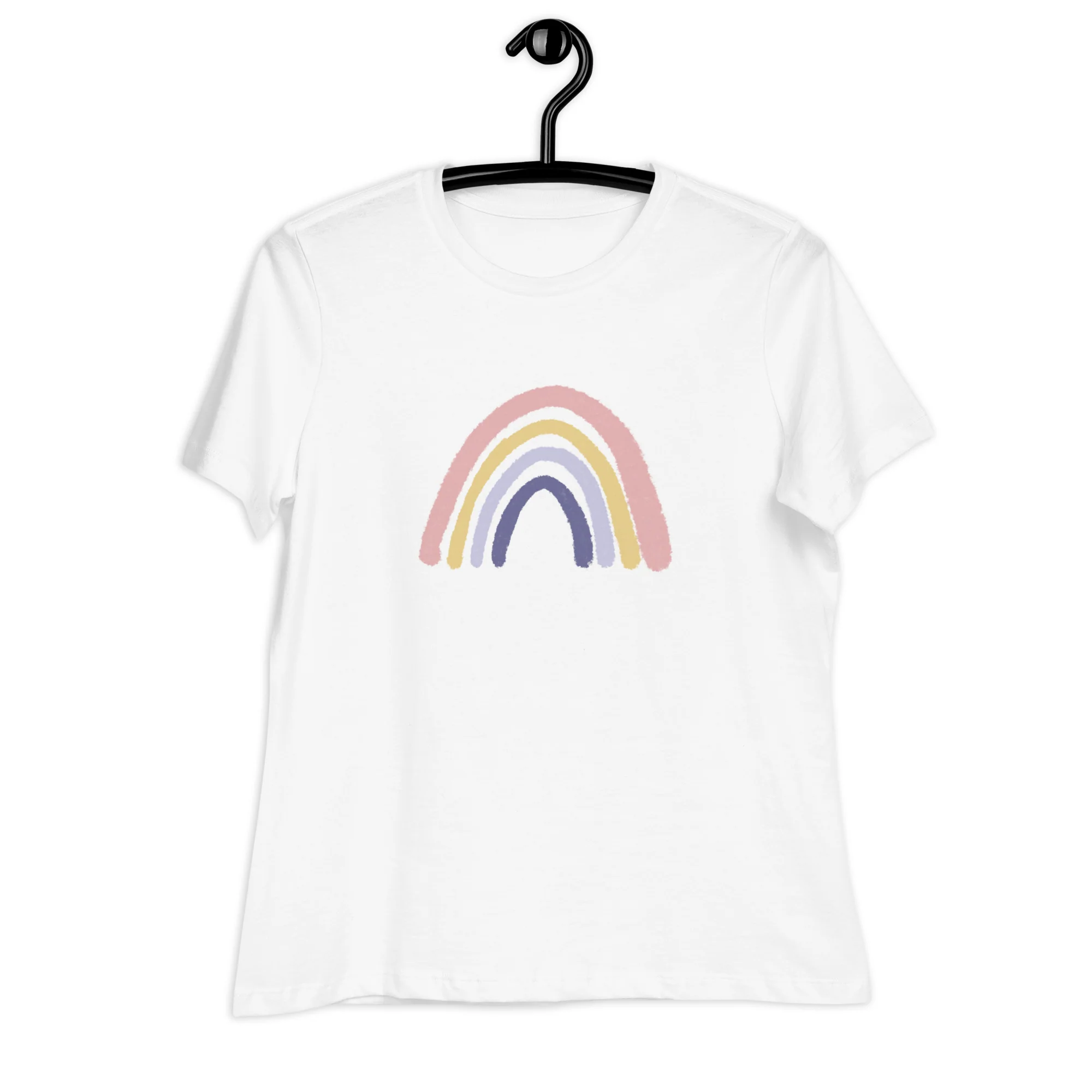 Watercolor Rainbow Women's Relaxed T-Shirt - Image 9