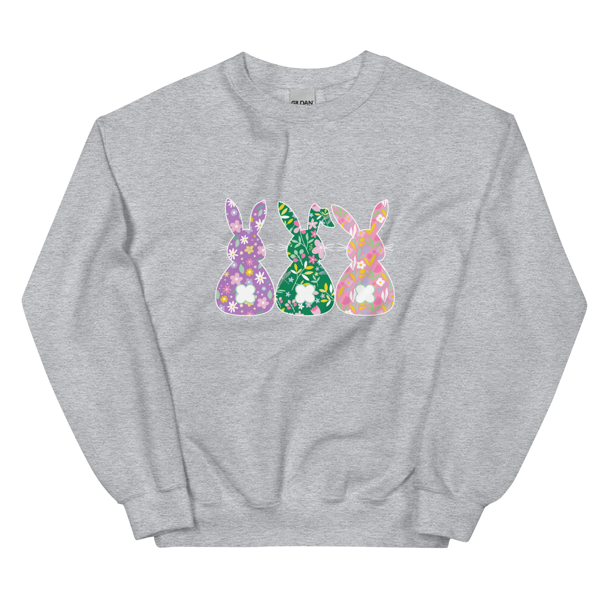 Whimsical Bunnies Crewneck Sweatshirt - Image 10