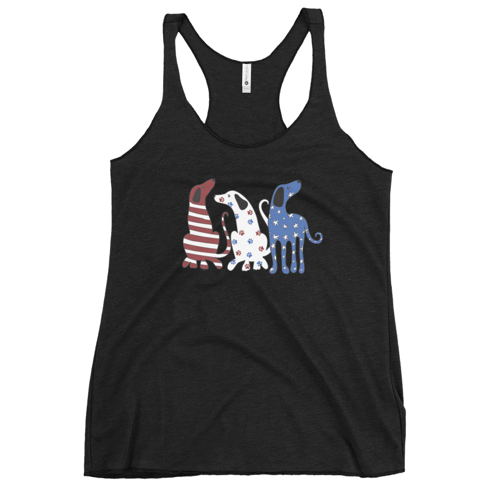 Whimsy Americana Dogs Tank - Image 3