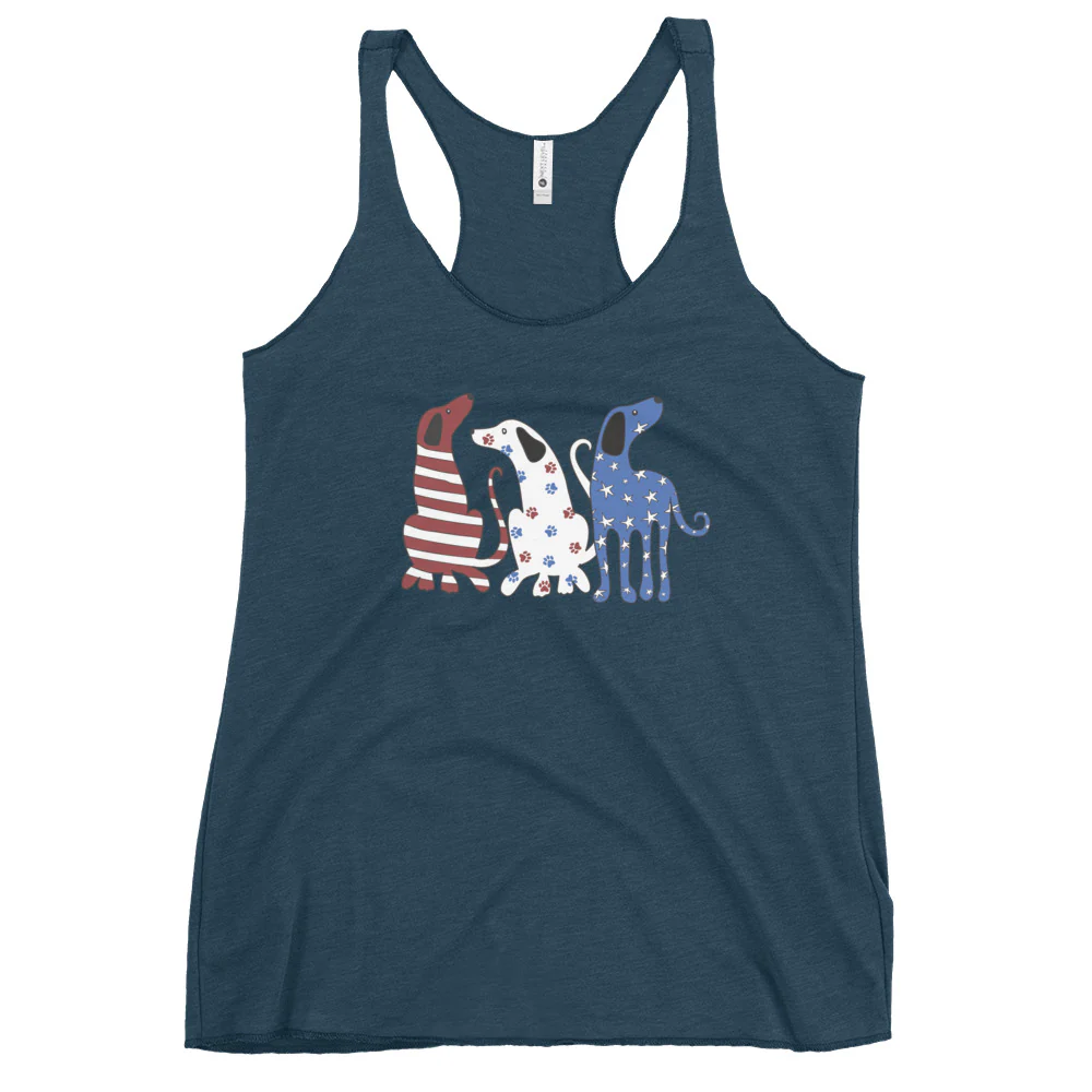 Whimsy Americana Dogs Tank - Image 5