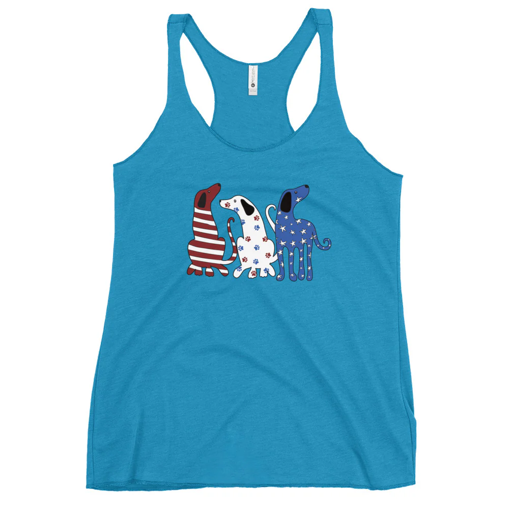 Whimsy Americana Dogs Tank - Image 7