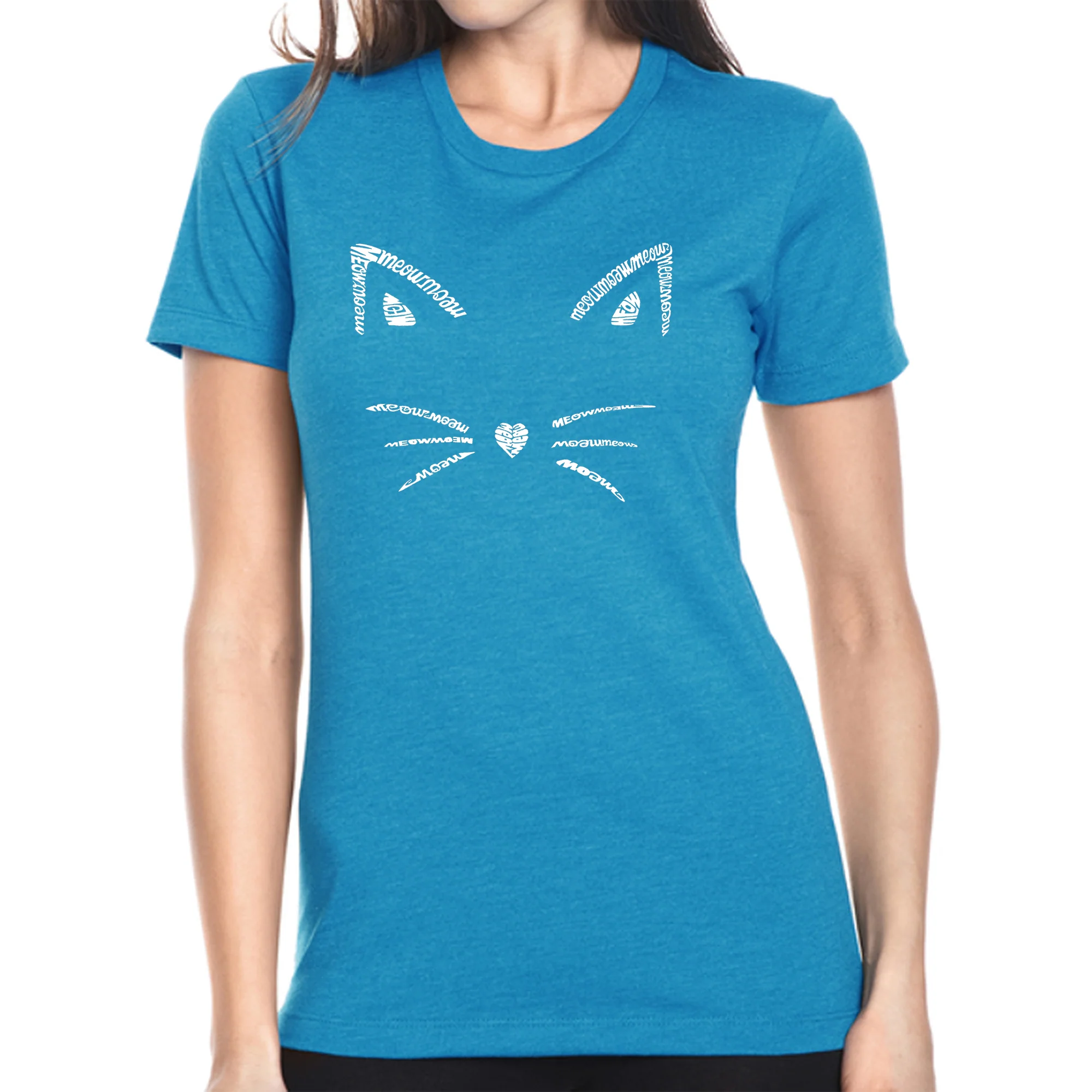 Whiskers  - Women's Premium Blend Word Art T-Shirt - Image 3