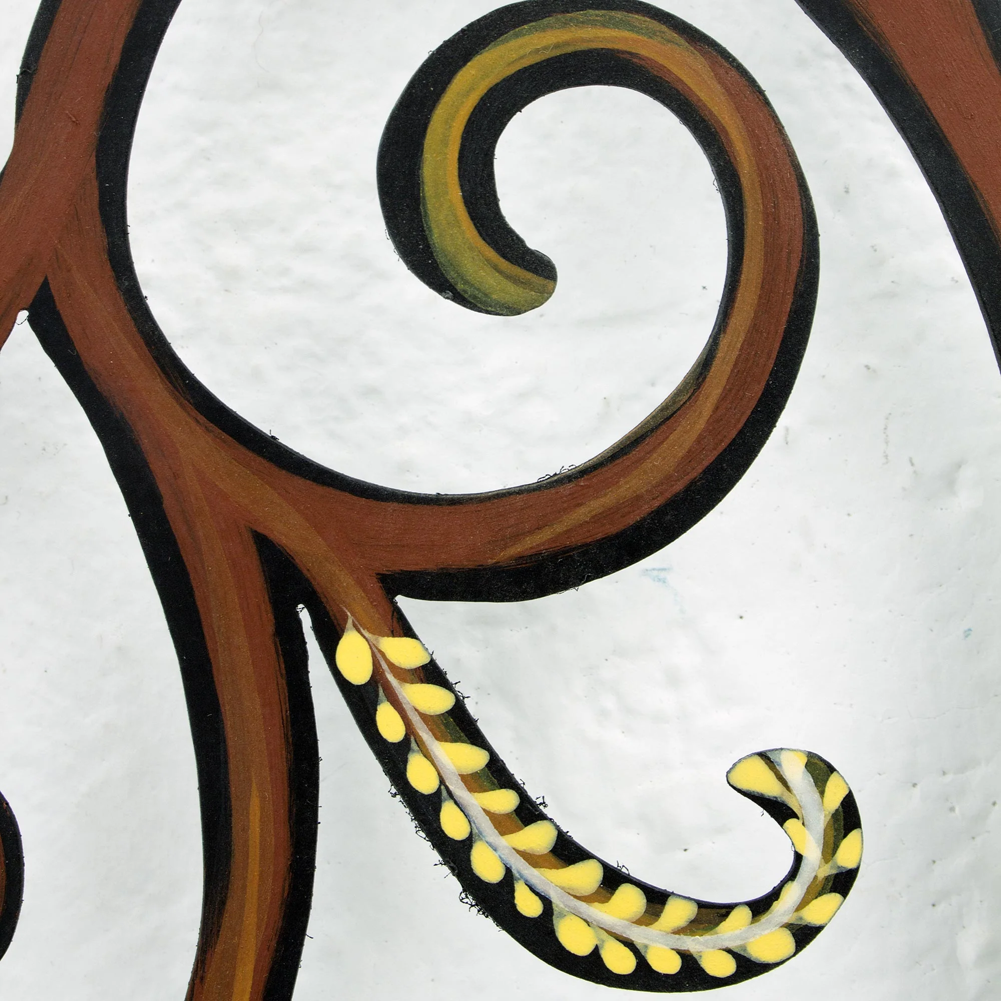 Willow Unique Leaf and Tree Steel Wall Art - Image 3