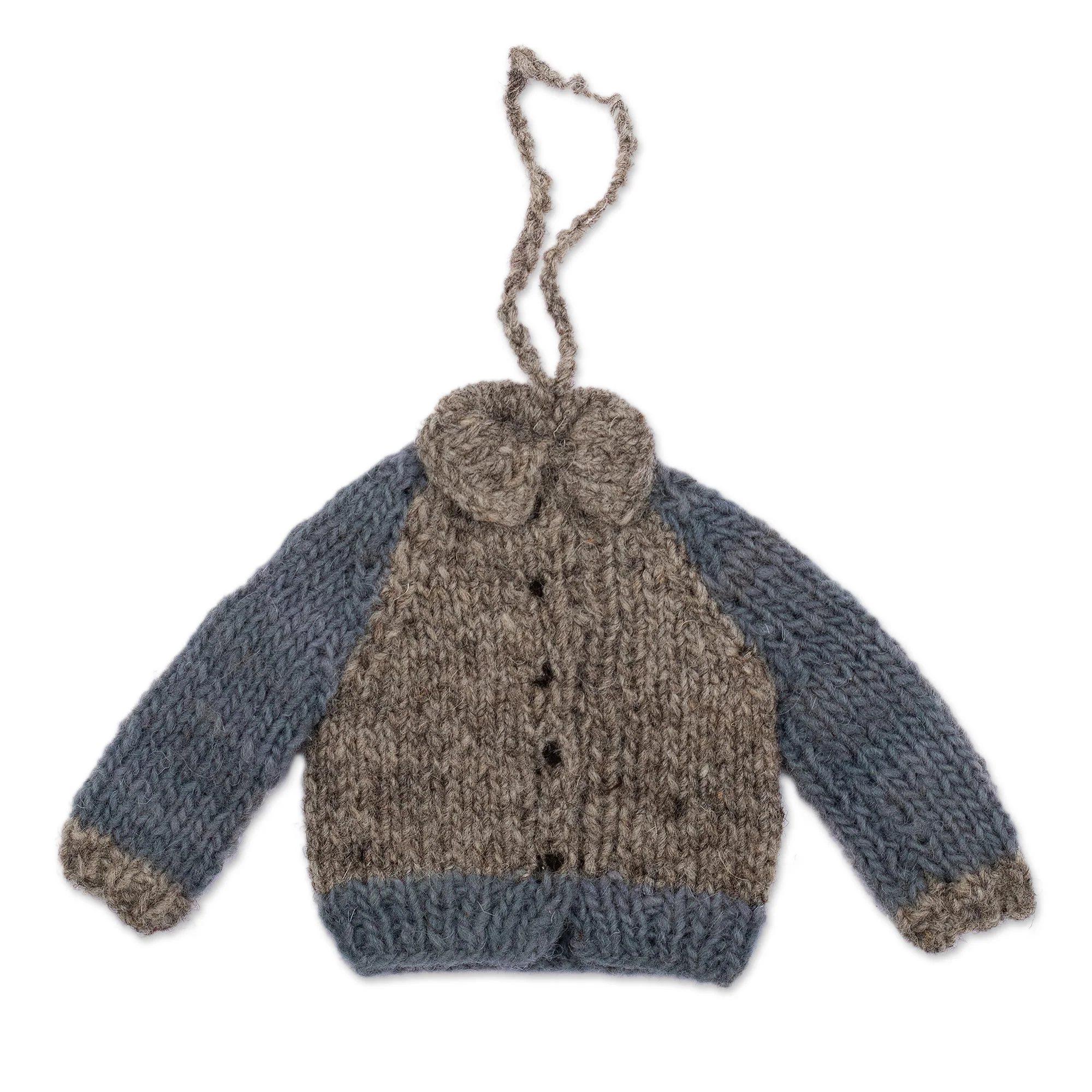Winter Warmers Wool Ornaments from Peru (Set of 6) - Image 3